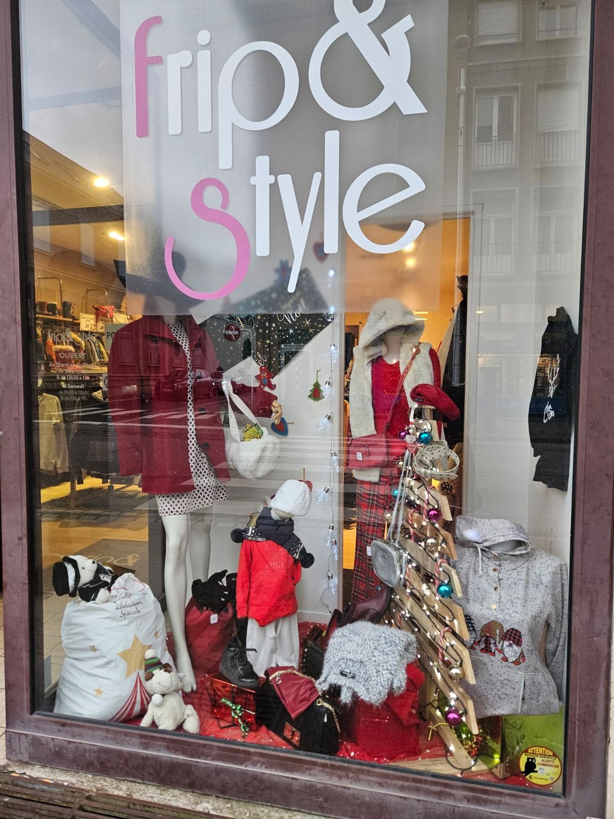 Frip & Style - Saint-Dié-des-Vosges - Vitrine