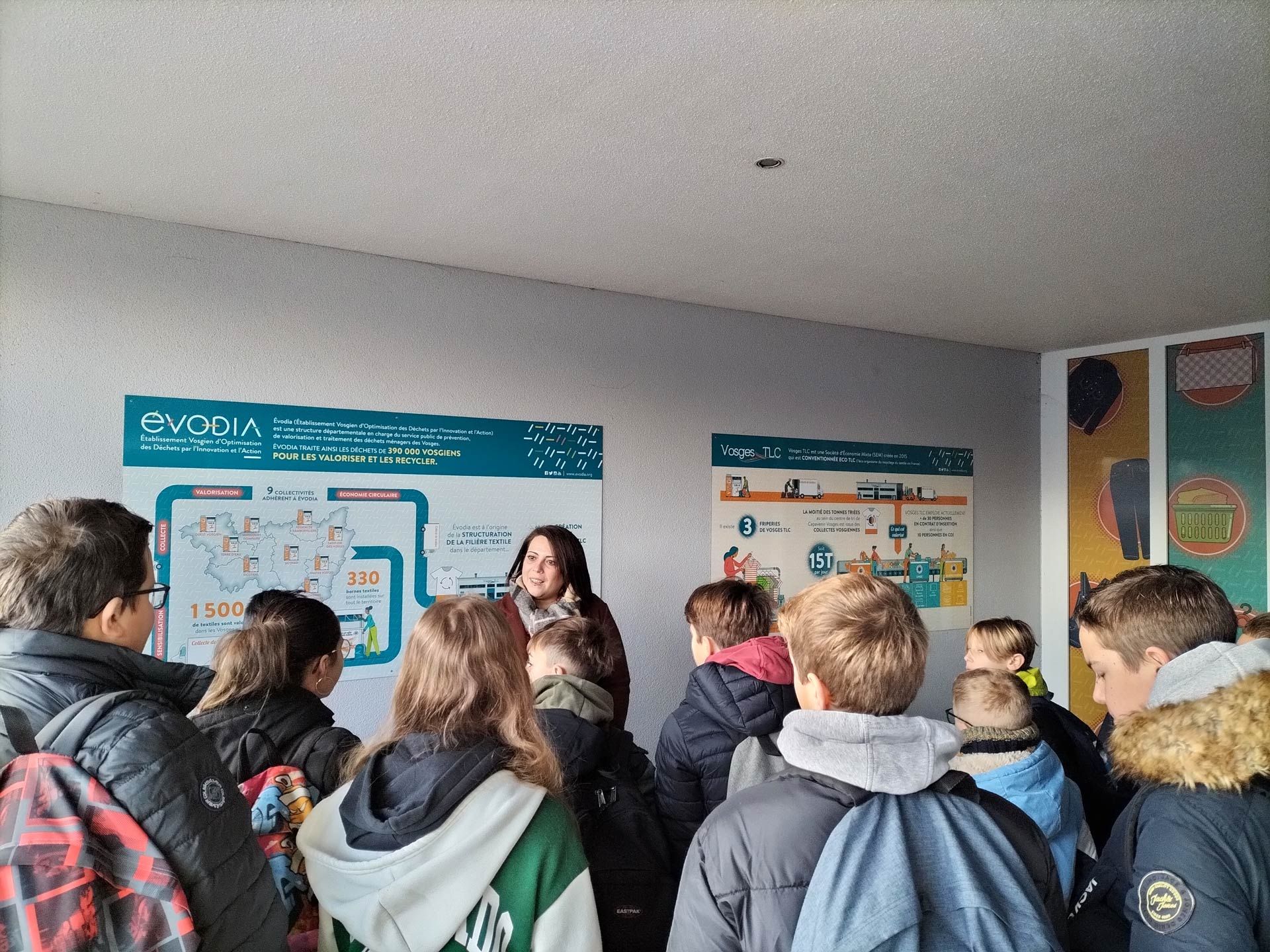 Vosges TLC - Visite des étudiants