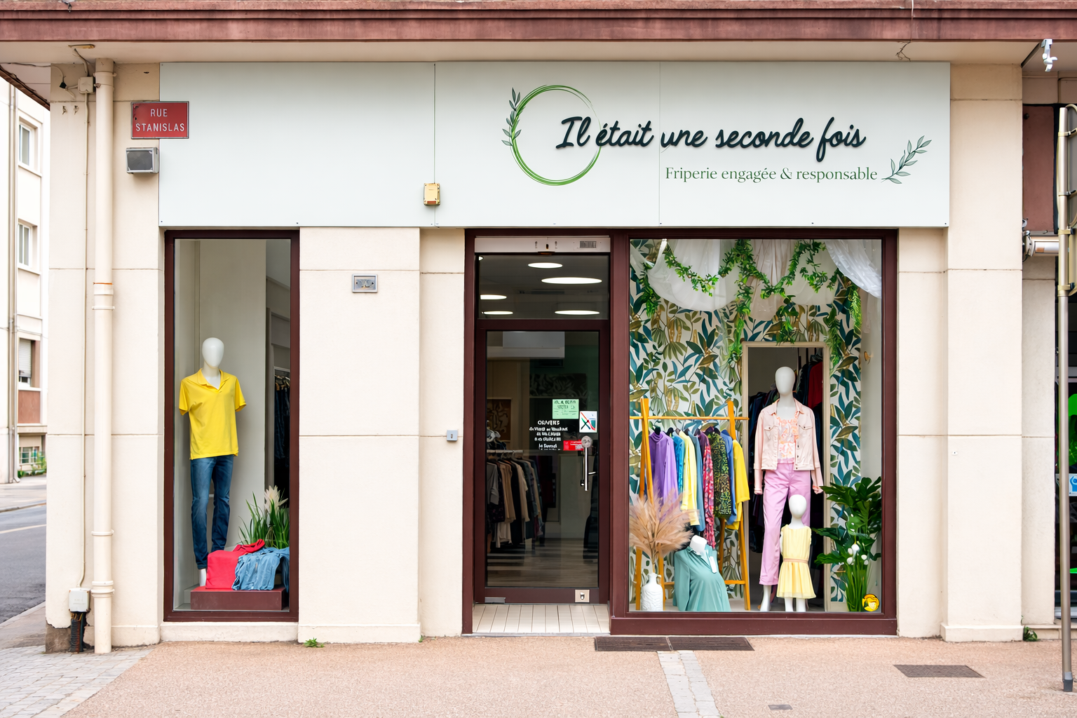 Frip & Style - Saint-Dié-des-Vosges - Vitrine